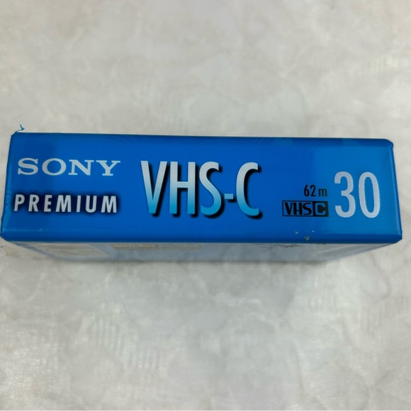 NEW - Sony VHS-C Tape Premium 30min SP 90 min EP - Picture 3 of 7